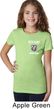 Dodge Guts and Glory Ram Logo Pocket Print Girls Shirt