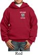 Dodge Guts and Glory Ram Logo Pocket Print Kids Hoody
