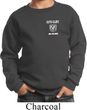 Dodge Guts and Glory Ram Logo Pocket Print Kids Sweat Shirt