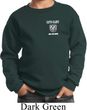 Dodge Guts and Glory Ram Logo Pocket Print Kids Sweat Shirt