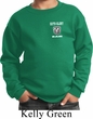Dodge Guts and Glory Ram Logo Pocket Print Kids Sweat Shirt
