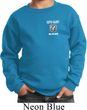 Dodge Guts and Glory Ram Logo Pocket Print Kids Sweat Shirt