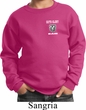 Dodge Guts and Glory Ram Logo Pocket Print Kids Sweat Shirt