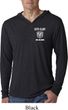 Dodge Guts and Glory Ram Logo Pocket Print Lightweight Hoodie Shirt
