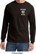 Dodge Guts and Glory Ram Logo Pocket Print Long Sleeve Shirt