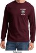 Dodge Guts and Glory Ram Logo Pocket Print Long Sleeve Shirt