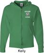 Dodge Guts and Glory Ram Logo Pocket Print Mens Full Zip Hoodie