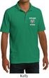 Dodge Guts and Glory Ram Logo Pocket Print Mens Pique Polo Shirt
