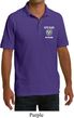 Dodge Guts and Glory Ram Logo Pocket Print Mens Pique Polo Shirt