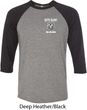 Dodge Guts and Glory Ram Logo Pocket Print Mens Raglan Shirt