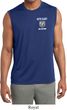 Dodge Guts and Glory Ram Logo Pocket Print Mens Sleeveless Dry Wicking