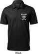 Dodge Guts and Glory Ram Logo Pocket Print Mens Textured Polo Shirt