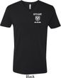 Dodge Guts and Glory Ram Logo Pocket Print Mens V-Neck Shirt
