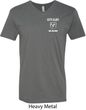 Dodge Guts and Glory Ram Logo Pocket Print Mens V-Neck Shirt