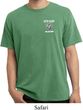 Dodge Guts and Glory Ram Logo Pocket Print Pigment Dyed Shirt