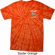 Dodge Guts and Glory Ram Logo Pocket Print Spider Tie Dye Shirt