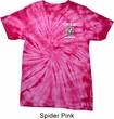 Dodge Guts and Glory Ram Logo Pocket Print Spider Tie Dye Shirt
