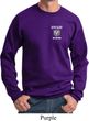 Dodge Guts and Glory Ram Logo Pocket Print Sweat Shirt