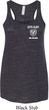 Dodge Guts and Glory Ram Pocket Print Ladies Flowy Racerback Tanktop
