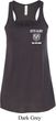 Dodge Guts and Glory Ram Pocket Print Ladies Flowy Racerback Tanktop