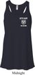 Dodge Guts and Glory Ram Pocket Print Ladies Flowy Racerback Tanktop