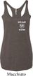 Dodge Guts and Glory Ram Pocket Print Ladies Tri Blend Racerback Tank