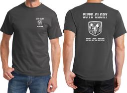 Dodge Guts and Glory Ram Logo Front & Back Shirts