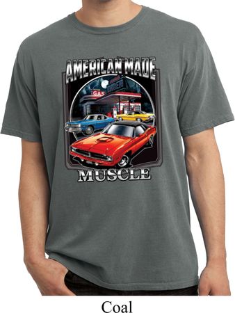 Dodge Shirt Chrysler American Made Pigment Dyed Tee T-Shirt