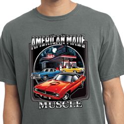 Dodge Shirt Chrysler American Made Pigment Dyed Tee T-Shirt Dodge Shirt Chrysler American Made Pigment Dyed Tee T-Shirt