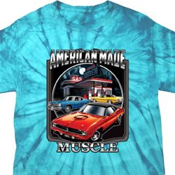 Dodge Shirt Chrysler American Made Spider Tie Dye Tee T-shirt Dodge Shirt Chrysler American Made Spider Tie Dye Tee T-shirt