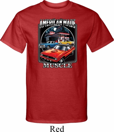 Dodge Shirt Chrysler American Made Tall Tee T-Shirt