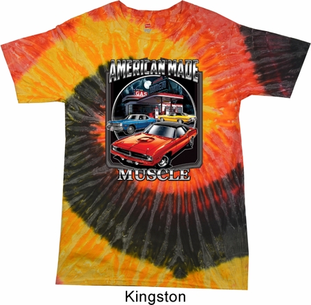 Dodge Shirt Chrysler American Made Tie Dye Tee T-shirt