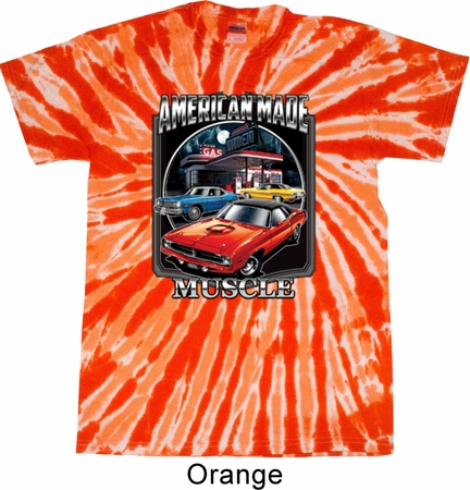 Dodge Shirt Chrysler American Made Twist Tie Dye Tee T-shirt