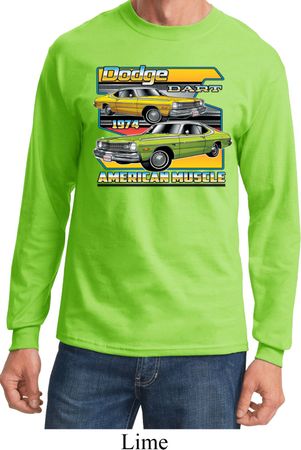 Dodge Shirt Dodge Dart Long Sleeve Tee T-Shirt