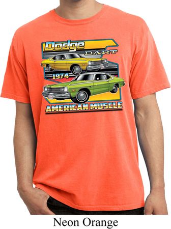 Dodge Shirt Dodge Dart Pigment Dyed Tee T-Shirt