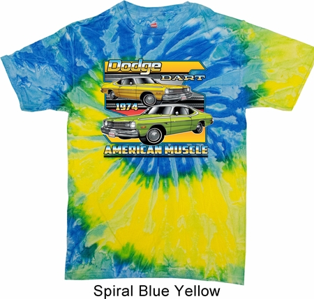 Dodge Shirt Dodge Dart Tie Dye Tee T-shirt