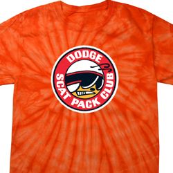 Dodge Shirt Dodge Scat Pack Club Spider Tie Dye Tee T-shirt Dodge Shirt Dodge Scat Pack Club Spider Tie Dye Tee T-shirt