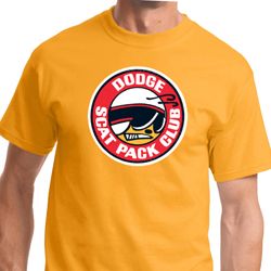 Dodge Shirt Dodge Scat Pack Club Tee T-Shirt Dodge Shirt Dodge Scat Pack Club Tee T-Shirt