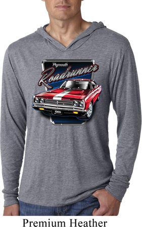 Dodge Shirt Plymouth Roadrunner Lightweight Hoodie Tee T-Shirt