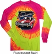 Dodge Shirt Plymouth Roadrunner Long Sleeve Tie Dye Tee T-shirt