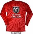 Dodge Shirt Ram Hemi Logo Long Sleeve Tie Dye Tee T-shirt