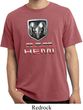 Dodge Shirt Ram Hemi Logo Pigment Dyed Tee T-Shirt