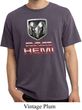 Dodge Shirt Ram Hemi Logo Pigment Dyed Tee T-Shirt
