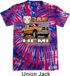 Dodge Shirt Ram Hemi Trucks Patriotic Tie Dye Tee T-shirt