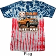 Dodge Shirt Ram Hemi Trucks Patriotic Tie Dye Tee T-shirt