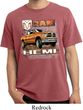 Dodge Shirt Ram Hemi Trucks Pigment Dyed Tee T-Shirt
