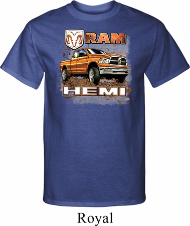 Dodge Shirt Ram Hemi Trucks Tall Tee T-Shirt