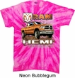 Dodge Shirt Ram Hemi Trucks Twist Tie Dye Tee T-shirt
