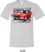 Dodge Shirt Red Challenger Tall Tee T-Shirt