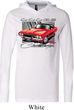 Dodge Shirt Red Challenger White Lightweight Hoodie Tee
